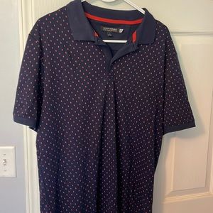 Banana republic patterned polo!